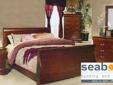 Made of solid hardwoods in a Cherry finish.....Includes Bed, Dresser,Mirror, Night stand and Chest.
King set retail $2749... NOW (($1252)), Queen set retail $2239... NOW (($998));
Full-size, Twin-size and separate pieces available. Available by the piece