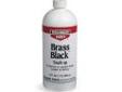 "
Birchwood Casey 15232 Brass Black Touch-Up 32 oz
Fast-acting liquid used by gunsmiths and industry to blacken or antique brass, copper and bronze parts. Easy to apply with no dimensional change. Often used to mark cartridge cases to identify loads.