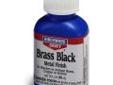 "
Birchwood Casey 15208 Brass Black Touch-Up 3 oz Bulk (Per 108)
Fast-acting liquid used by gunsmiths and industry to blacken or antique brass, copper and bronze parts. Easy to apply with no dimensional change. Often used to mark cartridge cases to