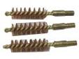 "
Bore Tech BTBP-38-003 Brass Pistol Brush (Per 3) 357/38/9mm
Bore Tech's brass bore brushes have twice the amount of phosphorous bronze(brass) bristles compared to the competition, resulting in double the ""scrubbing action"" and faster cleaning. Each
