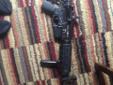it has yankee hill flip up sight, bravo company barrell (300) bravo company upper m4 feed ramps carbine length gas system, magpull furniture, battle comp muzzle brake (110), fail zero bolt carrier group and hammer (I think like 200), spikes tactical