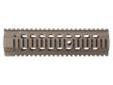 "
Troy Industries STRX-BR1-90FT-00 Bravo Rail 9"" Flat Dark Earth
Troy's Bravo rail is a one piece free floating quad rail design that utilizes the existing barrel nut and revolutionary tri-clamp system. This easy to install, one-piece free float hand