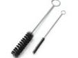 "
CVA AC1612 Breech Brush Set (for In-Line Rifles)
Designed to loosen powder fouling, that accumulates after shooting. Large brush cleans breech area while small brush cleans breech plugs."Price: $2.13
Source: