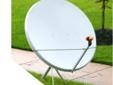 Very high quality 90cm KU / 1.2 meter satellite dish excellent for receiving the most popular FTA satellites such as 97W, 95W, 101w as well as many others. Excellent choice for single satellite dish installtion or can be used with a multiple LNB bracket
