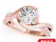 Experience the most expansive inventory of rose gold engagement rings in a gorgeous gallery of both exclusive and unprecedented designs. Embrace an elaborate lineup of both classic designs, such as solitaire, three stone, halo and side stone, as well as