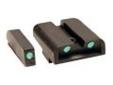 "
Truglo TG231X Brite Site Tritium Handgun Sight Set Springfield XD and XDM
TRUGLO Brite-Site Tritium Sight Set Springfield XD, XDM Steel Tritium Green
These high contrast fiber optic sights feature a 3 dot pattern with a single
front dot and 2 rear dots.