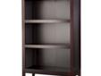 Brown Carson Bookcase Best Deals !
Brown Carson Bookcase
Â Best Deals !
Product Details :
This three shelf bookcase is the perfect size for any room or home office. The clean lines and classic espresso finish blends in with any dr and keeps clutter at bay.
