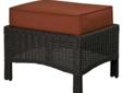 Brown Home Ottoman Best Deals !
Brown Home Ottoman
Â Best Deals !
Product Details :
Rest your feet each evening on this gorgeous wicker ottoman, which will look great with your patio furniture. This weather- and rust-resistant piece features a comfortable