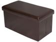 Brown Home Source undefined Best Deals !
Brown Home Source undefined
Â Best Deals !
Product Details :
Keep your living room organized and free of clutter with this unique storage ottoman. This square ottoman is bold enough to look sleek and modern in your