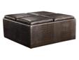 Brown Homelegance Storage Ottoman Best Deals !
Brown Homelegance Storage Ottoman
Â Best Deals !
Product Details :
Features: Storage, Removable Cover. Frame Material: Hardwood. Wood Finish: Ebony. Textile Material: 100 % Faux Leather. Fill Material: 100 %