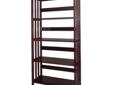 Brown ORE Bookcase Best Deals !
Brown ORE Bookcase
Â Best Deals !
Product Details :
Showcase your books with this Mission-style bookcase in rich espresso. This tall unit, made of sturdy wood composite, has four shelves to hold books, collectibles and more.