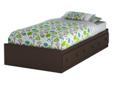 Brown South Shore Kid's Bed Best Deals !
Brown South Shore Kid's Bed
Â Best Deals !
Product Details :
This bed from the Brownie Collection has a timeless country look that will add character to any bedroom. This twin-size Brownie Mates bed is as stylish as