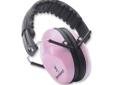 Buckmark Hearing Protector For Her, Pink- Pink adds a feminine touch - Unobtrusive low-profile design - Soft, comfortable foam ear cups - Foldable padded headband - NRR 31dB
Manufacturer: Browning
Model: 12681
Condition: New
Price: $13.06
Availability: In