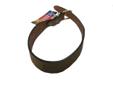 Browning 21" Crazy Horse Wide Dog Collar, Tan LeatherFeatures:- Crazy Horse Leather- Heavy-duty single roller buckle- 1.5? Wide design helps eliminate pressure areas on neck while on a lead or tie-down- D-ring for attaching to lead or tie-down