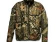 Softshell Add-Heat Jacket, Mossy Oak Infinity, Large- 2-layer bonded shell fabric with mesh lining- Three AddHeat panels provide comfortable, even heating - LycraÂ® cuffs and waist- Flexible heating elements can be washed- AddHeat controller/battery pack