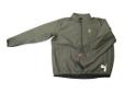 Softshell Add-Heat Jacket, Olive, Large- 2-layer bonded shell fabric with mesh lining- Three AddHeat panels provide comfortable, even heating - LycraÂ® cuffs and waist- Flexible heating elements can be washed- AddHeat controller/battery pack sold