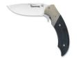 504 tactical Hunter G-10- Folding liner lock with flipper and stainless steel thumbstud- Blades - Japanese VG-10 stainless steel - Handles - G-10- Pocket clip- Blade Length 3 1/4"
Manufacturer: Browning
Model: 322504
Condition: New
Price: $34.49