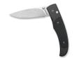 Independence Folder, Black G-10, Model 741- Type: Button-lock - Blade: USA 154 CM stainless steel- Handle: G-10- Features: Pocket clip- Main Blade Length: 3 1/8"
Manufacturer: Browning
Model: 322741
Condition: New
Price: $67.25
Availability: In Stock