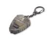 Echo Keychain Light, Mossy Oak Break-Up- NichiaÂ® 5mm white LED - Ultralight 1/2 oz. weight - (2) replaceable 2016 lithium batteries included - Rugged polymer construction with rubber side grips and push-button - Brightness: 12 lumens - Effective distance: