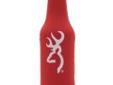 AES Outdoors BR-BTL-MW Browning Bottle Coozie Maroon/White
This is a Browning logo zip-up koozie that fits any 12 oz. beverage bottle. Made from 3 mm neoprene (wetsuit material) with a sewn base. Steel zipper has Browning logo.
Features:
- Browning