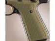 "
Hogue 72171 Browning BuckMark Grips Checkered Aluminum Matte Green Anodized
Hogue Extreme Series Aluminum grips are precision machined from solid billet stock Aerospace grade 6061 T6 aluminum. Carefully engineered and sized for ultimate fit, form and