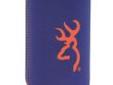 "
AES Outdoors BR-CAN-BO Browning Can Coozie Blue/Orange
This Browning can koozie is made from 3 mm neoprene ""wetsuit"" rubber. The koozie fits 12-ounce cans, folds flat to fit in pockets or purses, and is a great beverage insulator to have with you when