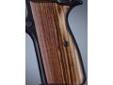 "
Hogue 09810 Browning Hi Power Grips Coco Bolo
Hogue Fancy Hardwood grips are some of the finest grips available. They are precision inletted on modern computerized machinery, then hand finished on actual factory frames to assure proper fit. Grips are