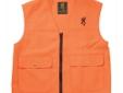 "Browning Junior Safety Vest, Blaze L 3055000103"
Manufacturer: Browning
Model: 3055000103
Condition: New
Availability: In Stock
Source: http://www.fedtacticaldirect.com/product.asp?itemid=46153
