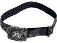 Browning Renegade 8171 Head Torch - LED - 0.10 W - AAA - CopolymerBody - Mossy Oak 3718171
Whether fixing a truck or setting decoys in pre-dawn hours, Renegade headlamps feature five long-lasting LEDs making it perfect anytime close-up light is
