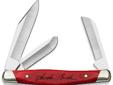 Traditional, convenient and multi-purpose. The traditionalStockman is the largest three-bladed knife available from Buck. The Chairman Series Stockman offers a classic Cherry DymondwoodÂ® handle featuring Chuck Buck?s Signature, and ComfortCraft? rounded
