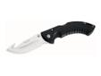 Full-size, heavy-duty, ergonomic design. Popular hunting knife in a folding version and mid-lockback design.Made in the USASpecifications:- Blade Length: 4" (10.2 cm)- Blade Material: Satin Finish 420HC Stainless Steel- Carry System: Black, heavy duty