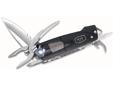 One-handed, convenient and multi-purpose. All of the tools in the X-Tract? LED are accessed with one hand and lock open for safety and convenience. Tools include: Full size, partially serrated knife blade, Spring-loaded needle nose pliers, Wire cutter