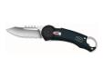 Safe, convenient and reliable. This knife offers one-hand SafeSpin? deployment for easy opening and closing without having to touch the blade. The all-weather grip allows the user to handle the knife in any conditions and the oversized Utility Arch? and