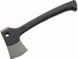 Small, convenient and multi-purpose. This small Camp Axe comes with a convenient sheath to keep the blade protected and the back of the axe works well for pounding in stakes at the campsite.Specifications:- Blade Length: 3" (7.6 cm)- Blade Material: