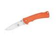 "
Buck Knives 486ORS BuckLite MAX Large, Folding, Orange
Easy handling, lightweight and reliable. This large folder has a lockback design, and high clip placement for discreet and comfortable carry. The Safety Orange textured handle offers a comfortable