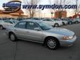 Symdon Chevrolet
369 Union Street, Evansville, Wisconsin 53536 -- 877-520-1783
2003 Buick Century Pre-Owned
877-520-1783
Price: $10,995
Call for Financing
Click Here to View All Photos (12)
Call for a free CarFax Report
Â 
Contact Information:
Â 
Vehicle