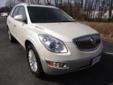 Patrick Buick GMC KIA
405 S. Washington Hwy, Â  Ashland, VA, US -23005Â  -- 800-483-1559
2012 Buick Enclave Leather
BANK FINANCING-GREAT RATES-CALL NOW!
Price: $ 42,750
Please call 800-483-1559 to confirm Latest Pricing & Availability. 
800-483-1559
About