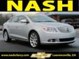 Nash Chevrolet
630 Scenic Hwy, Â  Lawrenceville, GA, US -30045Â  -- 800-581-8639
2011 Buick LaCrosse 4dr Sdn CXS
Low mileage
Call For Price
Click here for finance approval 
800-581-8639
Â 
Contact Information:
Â 
Vehicle Information:
Â 
Nash Chevrolet