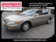 2004 Buick LeSabre Limited $7,555
Pre-Owned Car And Truck Liquidation Outlet
1510 S. Military Highway
Chesapeake, VA 23320
(800)876-4139
Retail Price: Call for price
OUR PRICE: $7,555
Stock: BP0384
VIN: 1G4HR54KX44128936
Body Style: 4 Dr Sedan
Mileage: