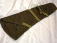 Bulgarian Krinkov Drop Case These are Military issue Bulgarian canvas bag for the Bulgarian Krinkov rifle, they can be used with any Krinkov style rifle. They are heavy duty cases in new condition.These ship with USPS Priority mail flat rate and can be