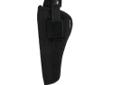 Black/Black Trim Size 2 - Revolvers 2" - 2.5" BarrelCustom Fit HolstersAssurance of Quality- Four wall construction- Outer wall fabric is heavy-duty, 1200 Denier water-resistant Nylon- Inner wall has a vinyl vapor barrier, deluxe padding and a soft,