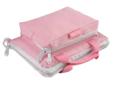 Bulldog Cases Mini Range Soft Bag 11" x 7" x 2" Pink. The Bulldog mini range bags are constructed of heavy duty durable nylon with a water resistant outer shell. Additional features include a large main compartment with removable divider, outer pockets