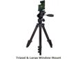 This lightweight and compact tripod can go just about anywhere with you. Retracted it stands 11-1/4" tall, fully extended stands 27" tall, and weighs 1 lb.
Manufacturer: Burris
Model: 300151
Condition: New
Price: $58.88
Availability: In Stock
Source: