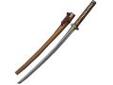 "
CAS Hanwei SH1210 Bushido Katana
Bushido, or ""Way of the Warrior"", defines the code of conduct an honorable Samurai must follow. Much more than the western ideal of chivalry Bushido is a way of life; in both ancient and modern times. The koshirae of