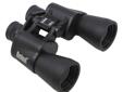 Bushnell Falcon 10x50mm Binoculars- Magnification: 10x- Objective: 50mm- Field of View (ft at 1000yds): 300- Porro Prism- Case and Strap included- Soft, fold down eyecups- Coated optics- Rubber armoring- InstaFocus lever for rapid focusing- Black