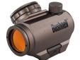 Bushnell Trophy 3 MOA Red Dot Sight Riflescope 7313041 x 25 a reliable, 3 M.O.A. red-dot sight with unlimited eye relief for handguns and shotguns (Rings Included). Built in mount for Weaver-style rail. Engineered with Amber-Bright optics that quickly