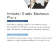 Business Plans With Financial Forecasts, Investor Grade  business plan, business planning, financial projections, marketing plan, business proposal, marketing strategy, affordable business plan, Market Analysis, SBA, investors, investing, business plan