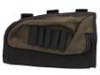 "
Allen Cases 20550 Buttstock Shell Holder w/Pouch, Green
Buttstock Shell Holder
Specifications:
- Attaches to the buttstock of any rifle with an adjustable hook and loop strap system
- Individual shell loops hold 5 cartridges
- Zippered pocket for other