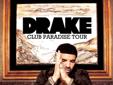 Buy Drake Tickets Albany
Drake will be kicking of his spring Club Paradise Tour, a 27-city U.S. tour, which will include J. Cole, Waka Flocka Flame, Meek Mill, 2 Chainz and French Montana. The tour is scheduled to kick off at the on May 7 in Concord, CA.