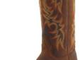 Ride off into the sunset for a night on the town in classic western style with the Stampede from Justin Boots. The handsome leather upper boasts excellent detailing with paired grommets for tug-on ease. Built with Justin Stabilization Technology and a